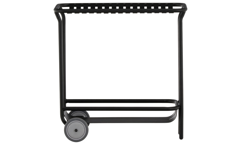 Enid Black Outdoor Cart